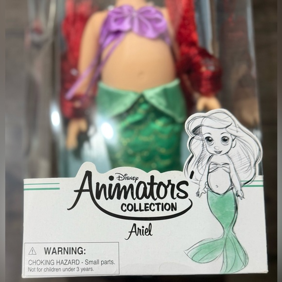 Disney Animators Collection Ariel Doll, New in Box - Picture 2 of 7